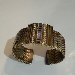 Vintage Elegant Gold Cuff Bracelet